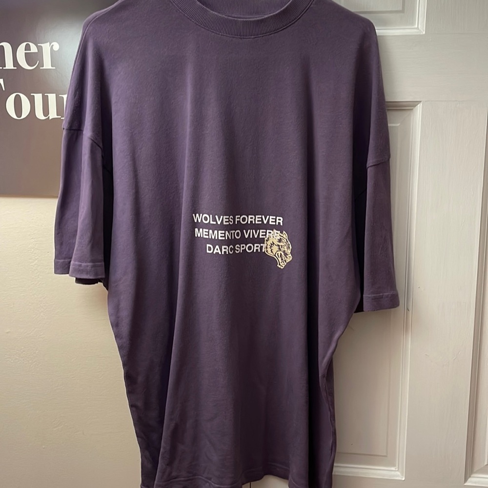 Darc Sport Purple Graphic Short Sleeve Tee - Wolves Forever